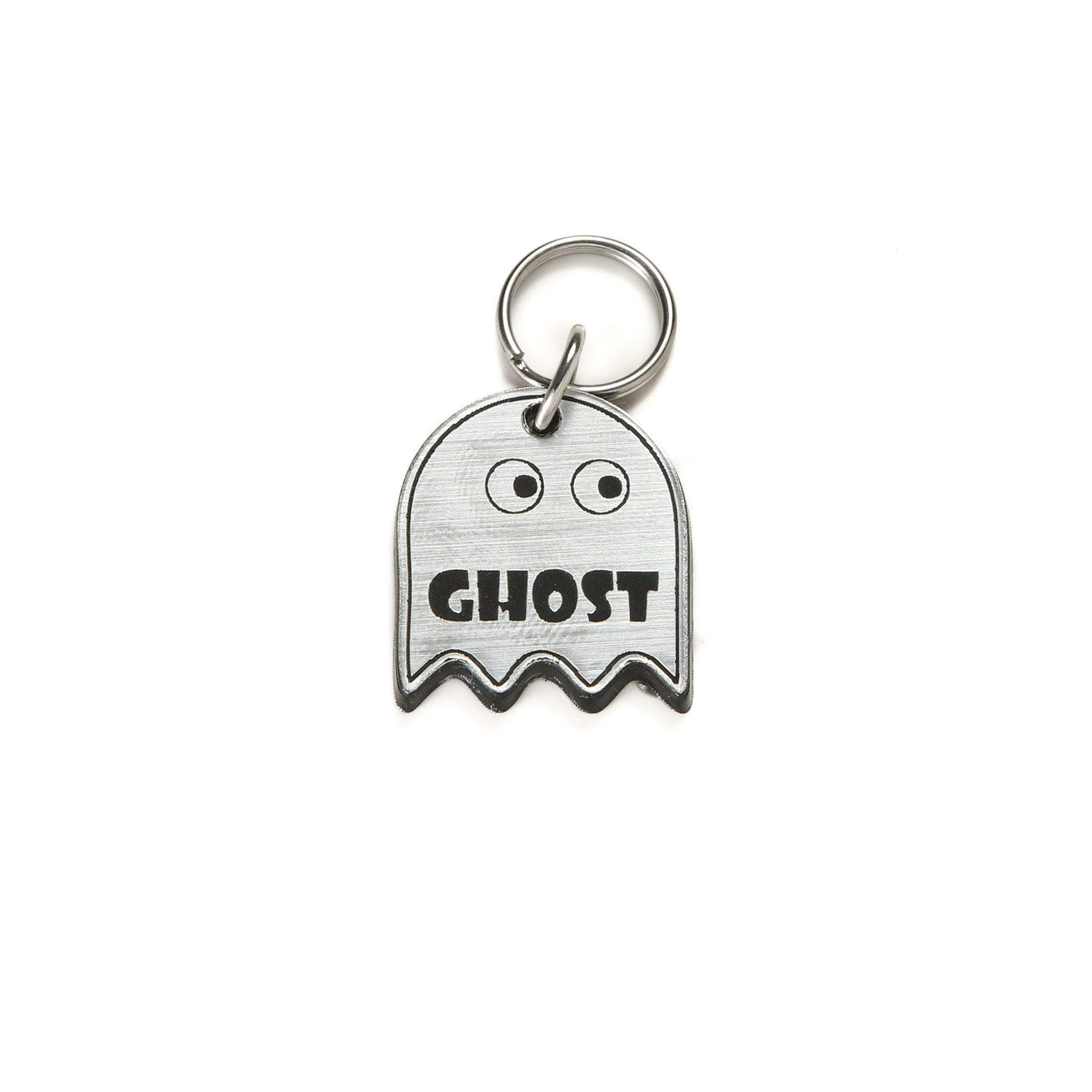 Personalized Ghost Pet Tag, Personalized Pet ID Tag, Spirit Friendly, Halloween Pet Tag, Witch Pet Tag, Spooky Pet Tag - Jones Creativity