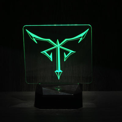 Los IlLuminados | Resident Evil 4 Biohazard Acrylic LED Lamp Light - Jones Creativity