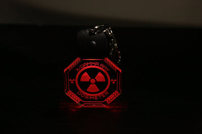 LED Rad-Tag - Color Changing - Stocking Stuffer -Light Up Cyberpunk Keychain - Jones Creativity